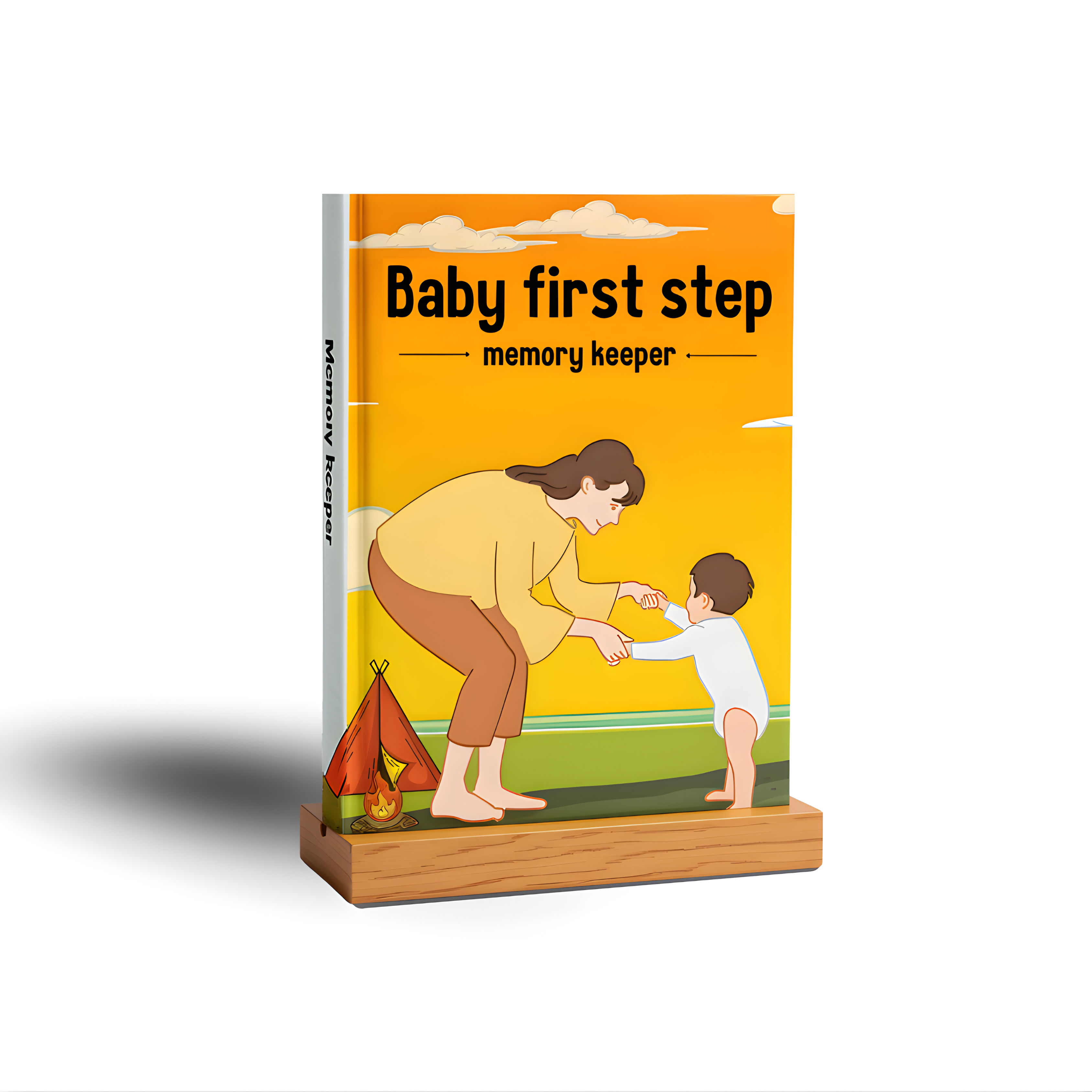 Baby First Step: A Lifetime Memory Keeper – Personalized Baby Journal