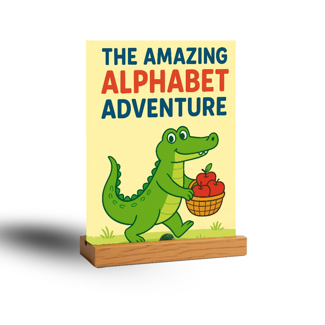 The Amazing Alphabet Adventure: Premium ABC Learning Storybook – Hardcover Edition